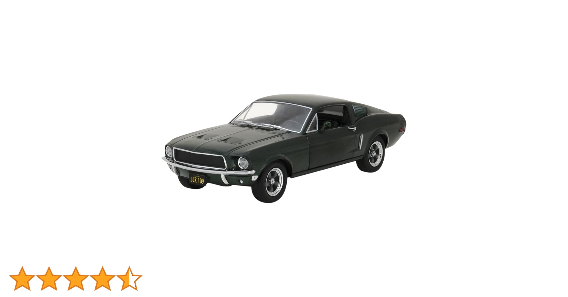 BULLIT 映画ブリット 1/24メタルキット新品 GreenLight - (1:24 Scale) Bullitt (1968) - 1968 Ford Mustang